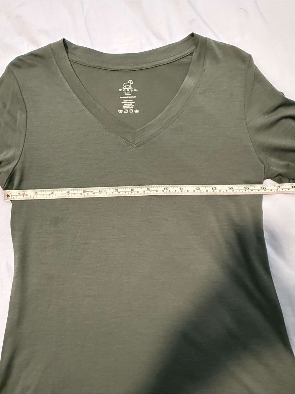 Woolx Lily in Duck Green size small. - Picture 4 of 5